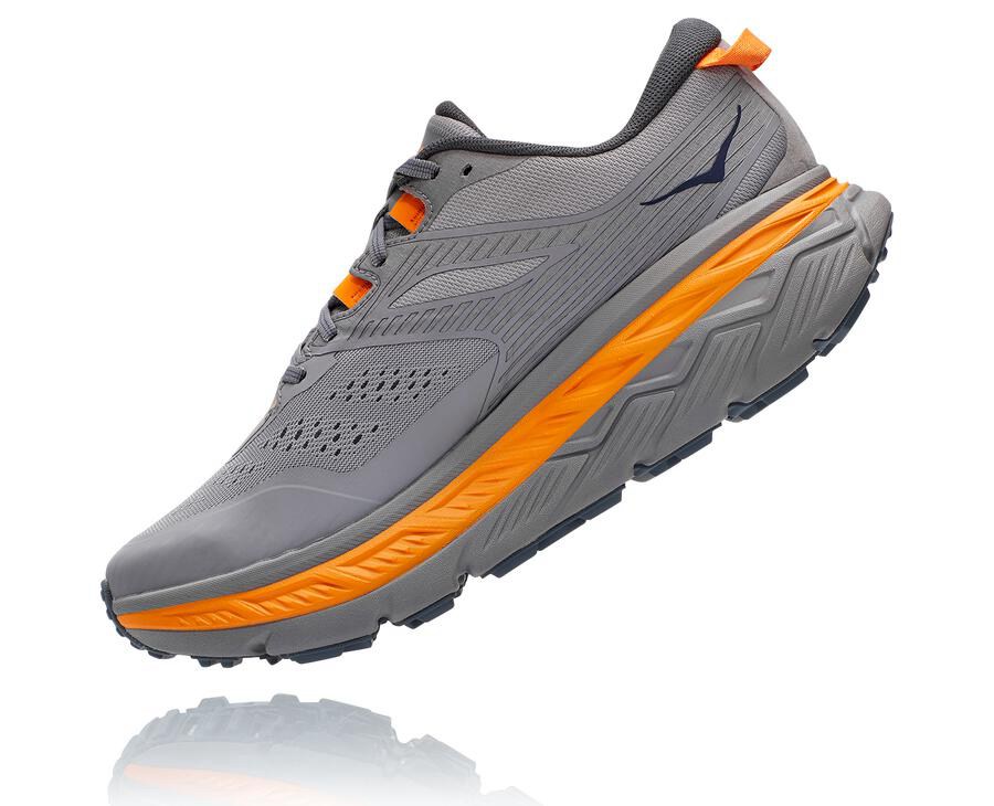 Tenis Trail Hoka One One Masculino Cinzentas - Stinson Atr 6 - 789-JTFWAG